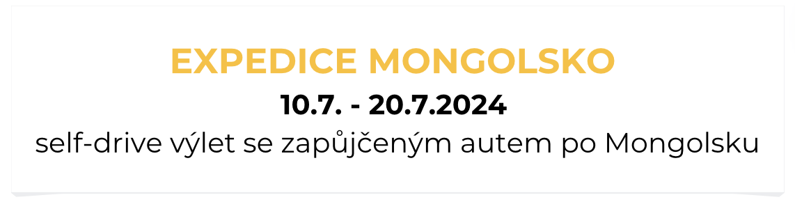 Mongolsko | Self-Drive Expedice | Offroad | Červenec 2024 | Dobrodružství za volantem | Divoká příroda | Luxusní ubytování | All inclusive | teambuilding | rezervace online